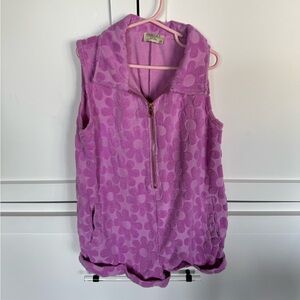 Pink Lily Lavender Floral romper